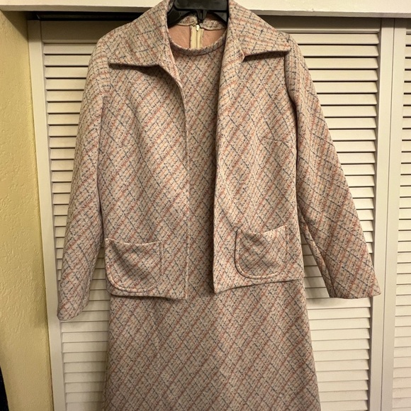 Verona Knits Vintage Dress and Jacket Sz M 1970’s-1980’s - Picture 2 of 15